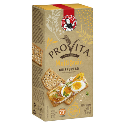 Bakers Provita Multigrain Crispbread 250g