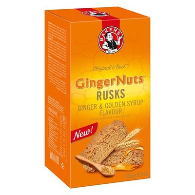 Bakers Ginger Nuts Rusks 450g