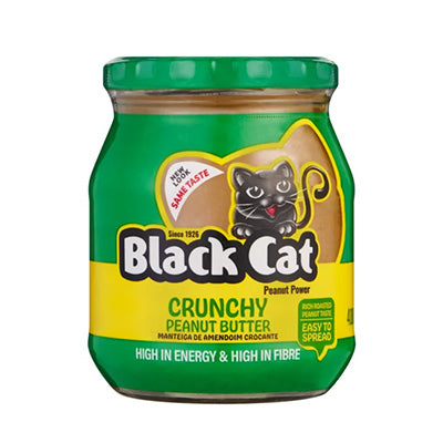 Black Cat Peanut Butter Crunchy 400g