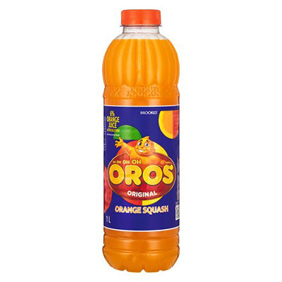 Brookes Oros Orange Squash 1L