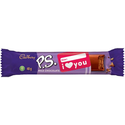 Cadbury PS Milk Chocolate Bar 48g - BB: 19/01/2025