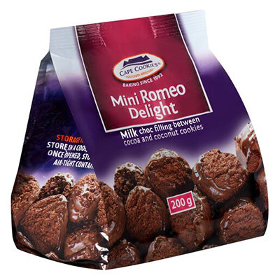 Cape Cookies Mini Romeo Delight 200g