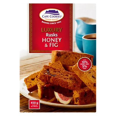 Cape Cookies Rusk Honey & Fig 450g