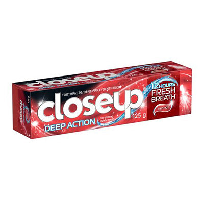 Close Up Toothpaste Red Hot 125g