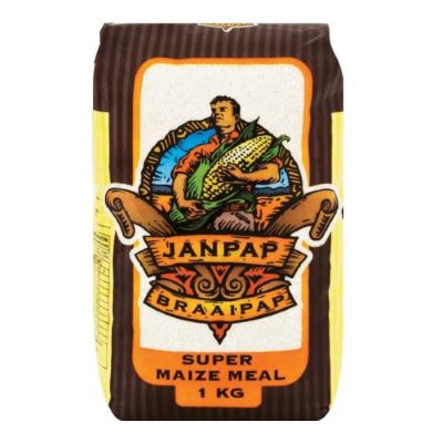 Janpap Braaipap Super Maize Meal 1kg