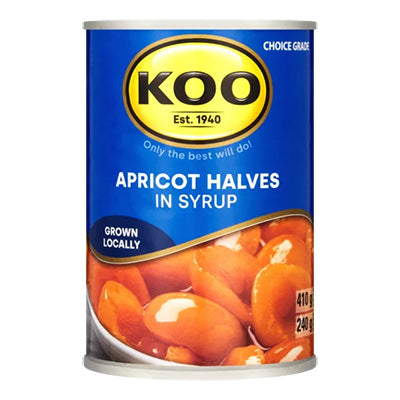 Koo Apricot Halves 410g