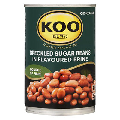 Koo Speckled Sugar Beans 410g