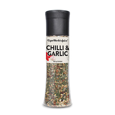 Large Grinder Chilli & Garlic 190g