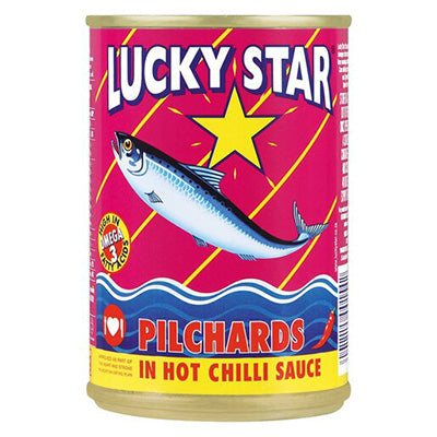 Lucky Star Pilchards Hot Chilli 400g