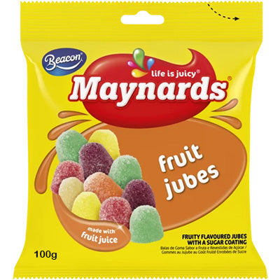 Maynards Fruit Jubes 100g