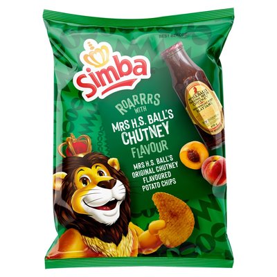 Simba Chips Mrs Balls Chutney 120g - BB: 04/07/2024