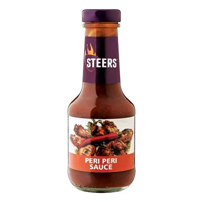 Steers Sauce Peri Peri  375ml - BB 09/12/2023