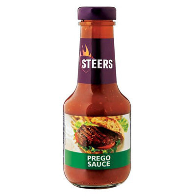 Steers Sauce Prego 375ml - BB 01/02/2024