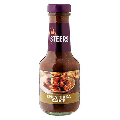 Steers Sauce Spicy Tikka 375ml - BB 17/08/2023