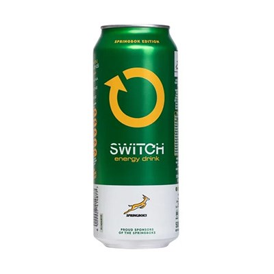 Switch Energy Drink Springbok Green 500ml