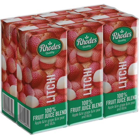 Rhodes Fruit Juice Litchi 200ml