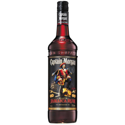 Captain Morgan Black Jamaica Rum 750ml